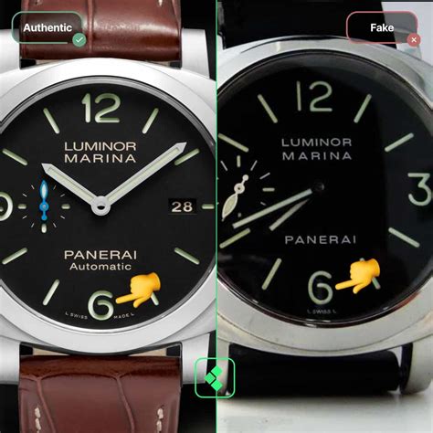 luminor panerai original vs fake|Panerai alternatives.